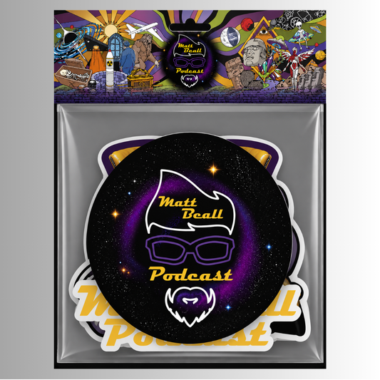 Matt Beall Podcast Sticker Pack (4 Stickers)